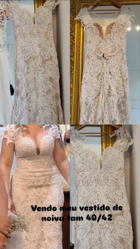 Vestido de Noiva Tam 40/42