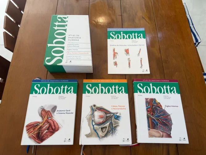 Atlas de Anatomia Humana Sobotta - 24ª Edição
