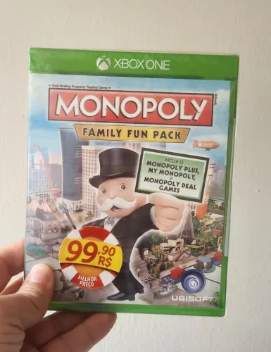 Jogo Original NOVO/LACRADO XBOX ONE Monopoly