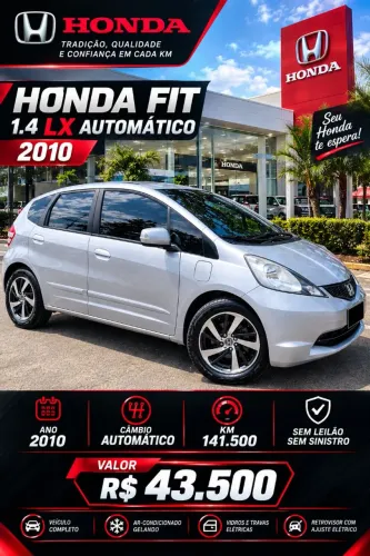 Honda Fit LX 1.4/ 1.4 Flex 8v/16v 5P Aut. 2010
