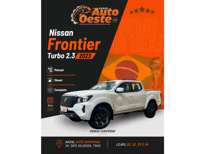 Nissan Frontier S CD 4X4 2.3 TB Diesel Mec. 2023