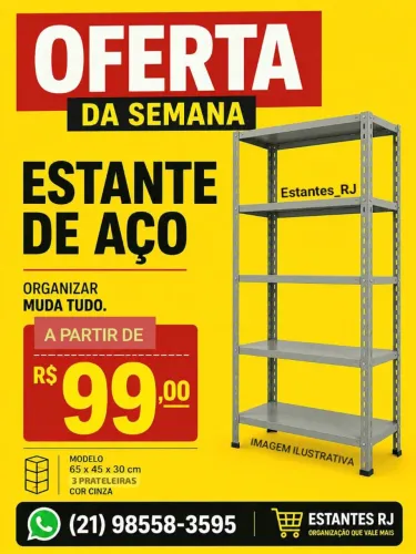 Estantes de Aço