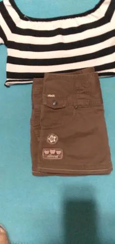 SAIA E SHORT DE MENINA E MENINO