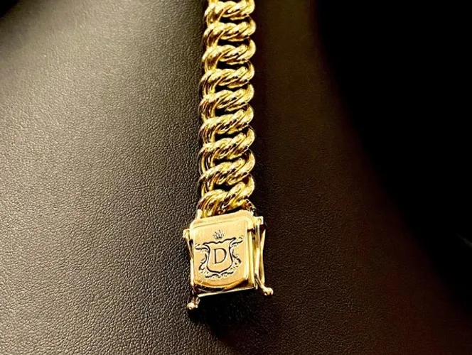 Pulseira em Ouro 18k Maciça  100 gramas