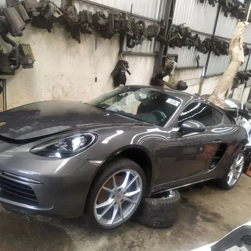 Porsche 718 Cayman Retrovisor Airbag Capo Motor Porta Farol Cambio Sucata