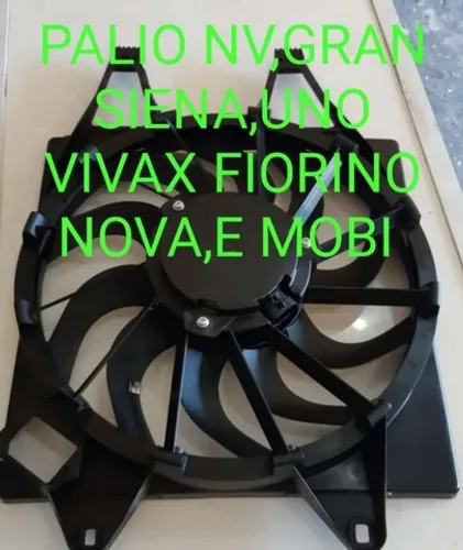 Motor ventoinha ventilador do radiador Palio nv gran siena uno vivace fiorino nova mobi