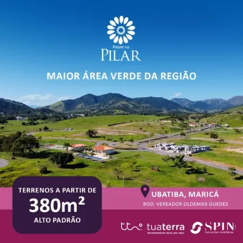 Condomínio Reserva Pilar Maricá - Lotes a partir de 380m² - Pronto para morar!