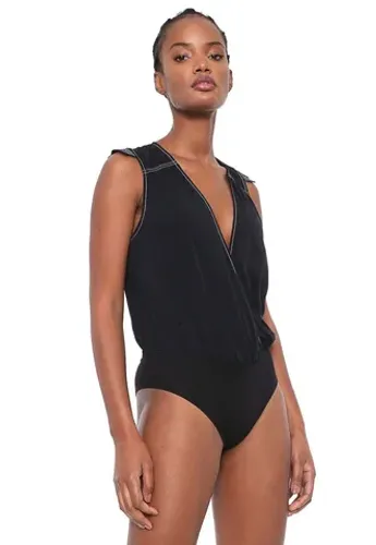 Body preto COLCCI