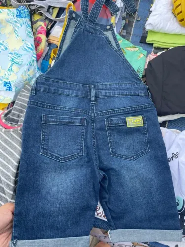 Macacão Jeans Tigor T. Tigre
