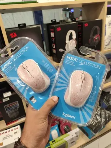 Mouse Sem Fio M317C Logitech - Novo Lacrado - Parcelamos Sem Juros