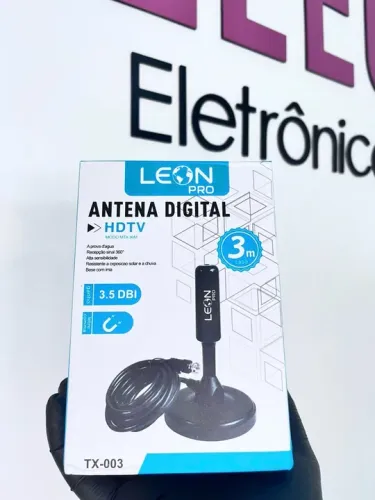 Antena Digital para TV 3 metros 