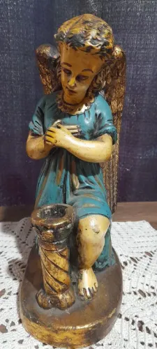 Escultura Antiga Anjo 