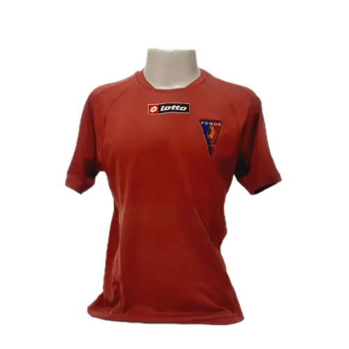 Camisa Pogon Szczecin Futebol Polônia Jogo 14 Colecionador