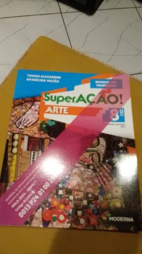 Arte Super Ação 8º ano Moderna