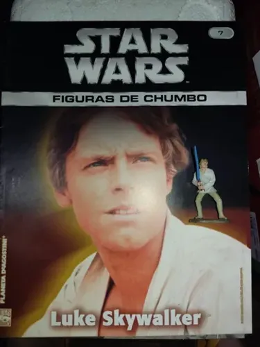 Coleção Star Wars Figuras De Chumbo Luke Skywalker 7