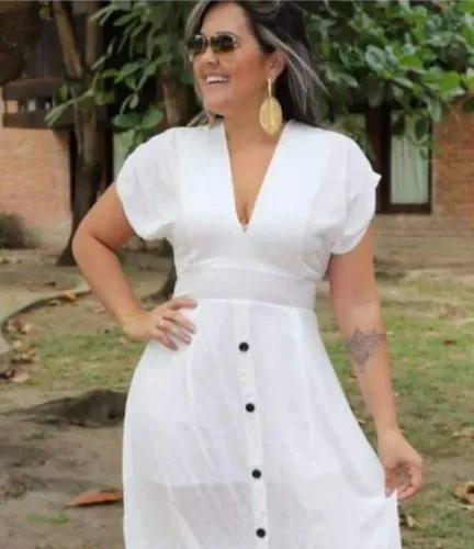 Vestido branco 50,00