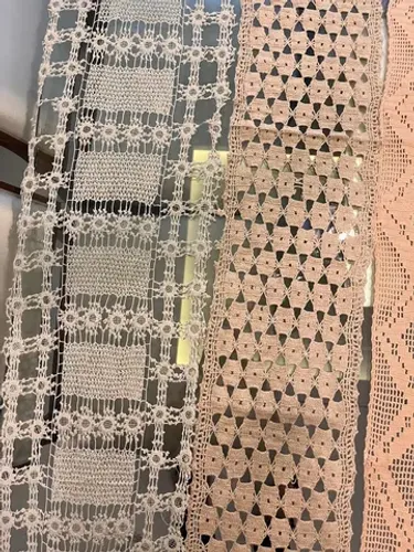 Centros de mesa de crochê