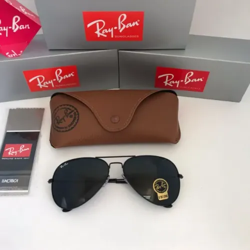 Óculos Ray ban Aviador Black Clássico Lentes de cristal