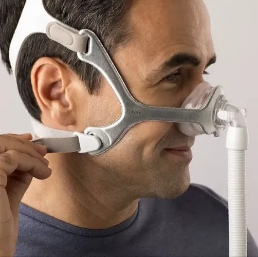 Máscara de CPAP + Tubo Traquéia