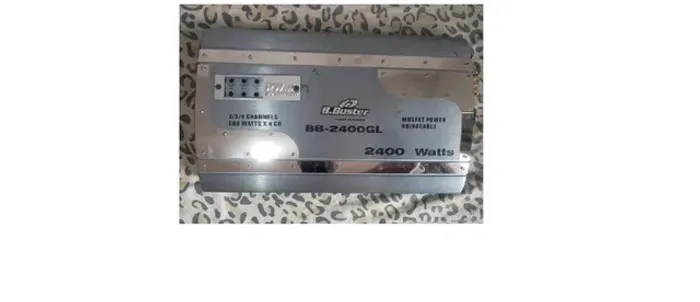 Módulo Amplificador De Potência Para Carro B.buster Bb-2400g