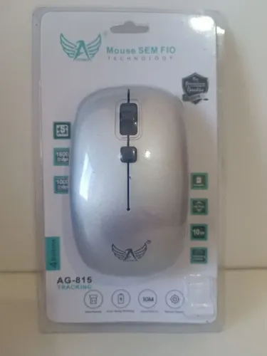 Mouse Sem Fio AG-815 - 4 Botões - 1600 DPI