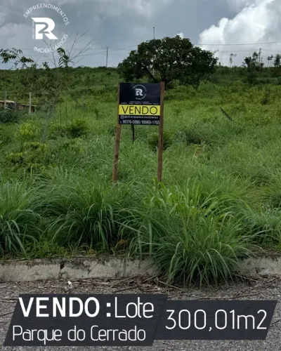 Vendo Lote no Bairro Planejado Parque do Cerrado. Luziânia/GO COD.494
