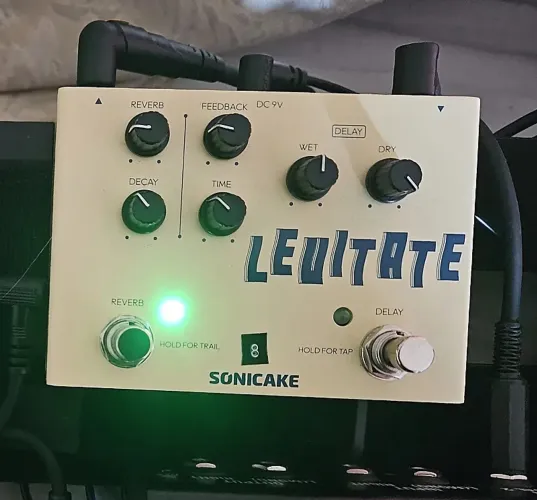 Pedal De Efeito Sonicake Levitate Qds-2 Amarelo