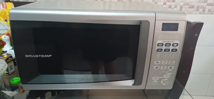 Microondas brastemp inox 30l