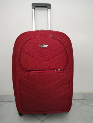 Mala de Viagem Santino Vermelha - Grande (70x48x32 cm)