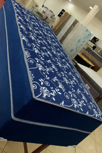 Cama solteiro padrão box na embalagem 