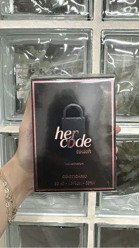 Perfume Her Code Touch O Boticário Rosa