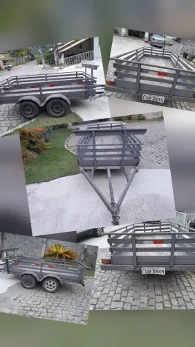 Carretinha reforçada com triângulo 