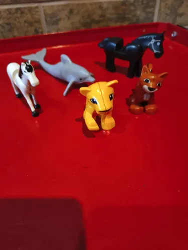 Miniaturas de Animais lego, Playmobil