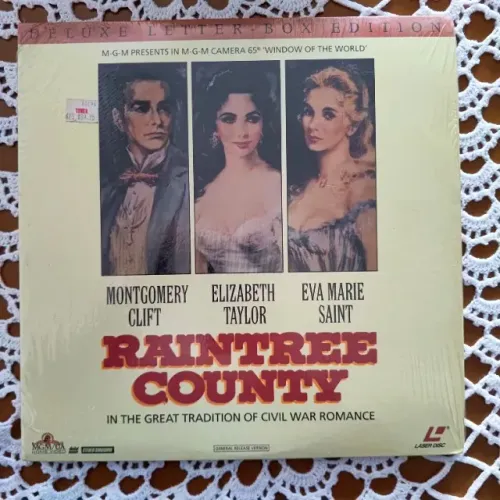 Laser Disk A Arvore da Vida - Raintree County com Elizabeth Taylor