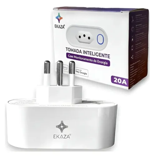 Tomada Inteligente Ekaza 20 Amperes P/ Ar Condicionado