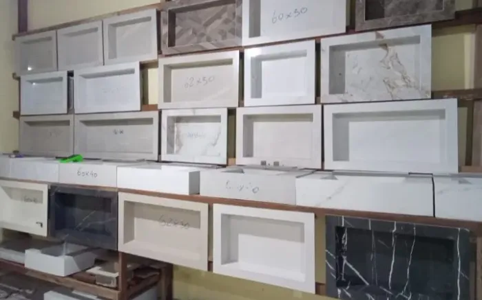 Nichos em porcelanato Sob Medida