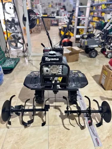 Motocultivador a gasolina 7hp c/enxadas regulável 75cm ou 90cm Toyama(Loja)