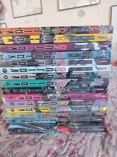 Coleção de mangás Kaiju N° 8 - Volumes 1 ao 14 - Capa Variante e Capa comum 