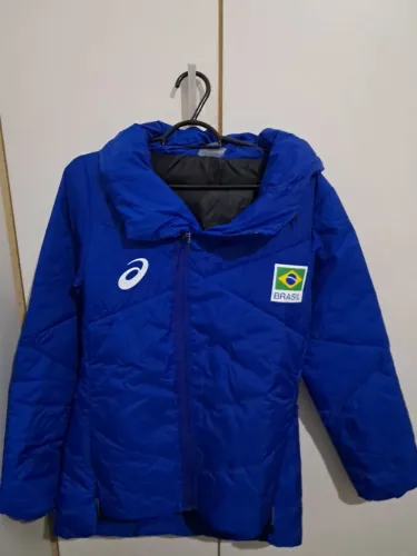 Jaqueta Puffer Asics - tamanho P feminino