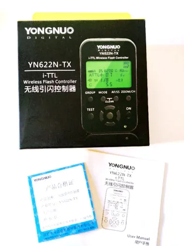 Rádio Flash Youngnuo kit 03 unidades