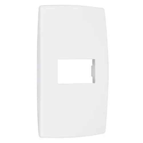 Placa Branca 4x2 Horizontal Pial Plus P/ 1 Módulo Sem Suporte - Pial Legrand