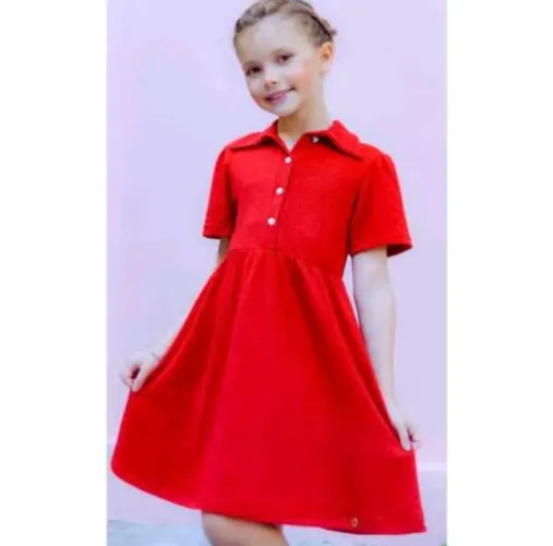 Vestido Infantil Vermelho