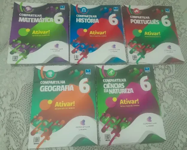 Kit Livros 6°ano- Portal Compartilha- Santilla Educação