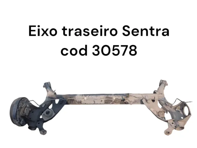 Eixo traseiro Sentra