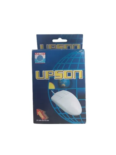 mouse upson 520 dpi branco com fio na caixa boa sensibilidade k42