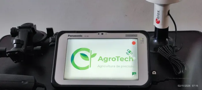 Gps Agrícola Agrotech Panasonic Antena Ublox Sinal Livre Completo
