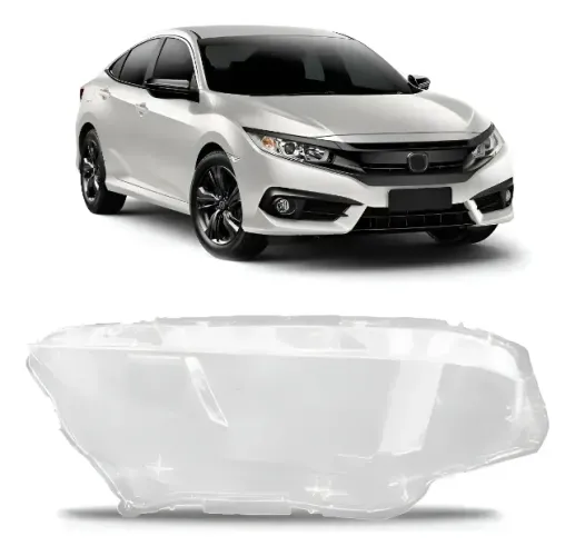 Lente Farol Dianteiro Civic G10 2017 2018 19 A 2022 Direito
