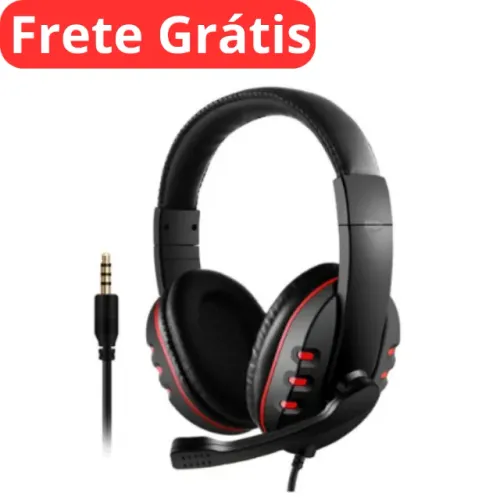 Fone Headset Gamer com microfone A-302