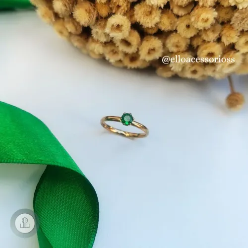 Anel de formatura Verde