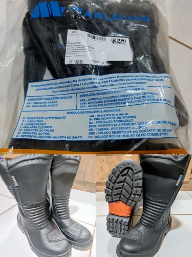 Bota Motoqueiro - Marluvas. Tam. 41